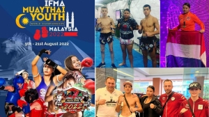 Quinten,Jaynee en Angelo naar Youth WK Muaythai 9-21 aug te Maleisie