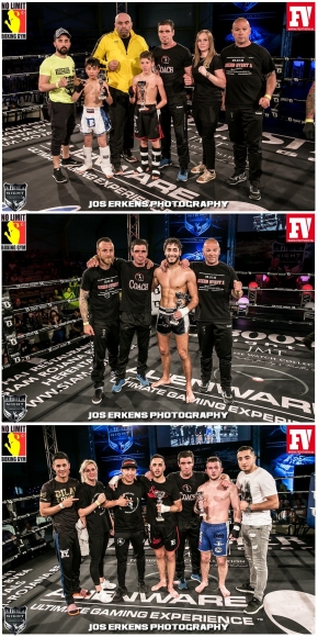 Dilan,Ismail en Kerem vechten op fightnight 7 mei in Ham