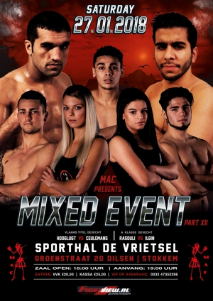 Mixed Event XII op 27 januari 2018