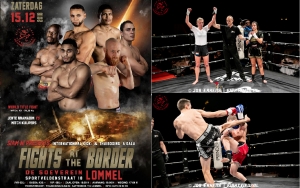 Gina en Erwin op Fights @ the border te Lommel 15 dec