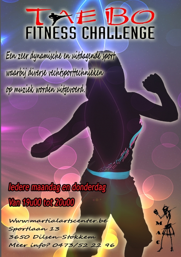 Tae-Bo lessen 2 x per week vanaf 1 jan