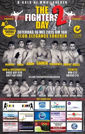 Kerem ,Scott ,Jawad en Dilan op  16 mei in Lokeren