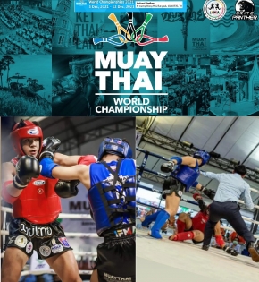 Angelo en Jaynee in Bangkok WK muaythai 3-12 dec 21