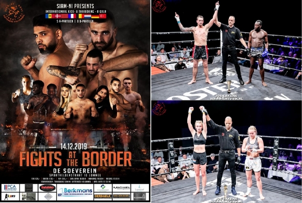 Jordy en Gina 14 dec Fights at the Border Lommel