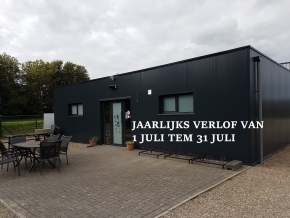 Jaarlijks verlof van vrijdag 1 juli tem zondag 31 juli