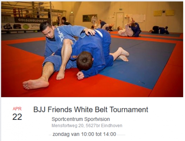 Kurt en Robin zondag 22 april in Eindhoven BJJ