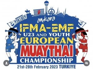 jaynee op EK Muay thai jeugd 21-28 febr Turkije
