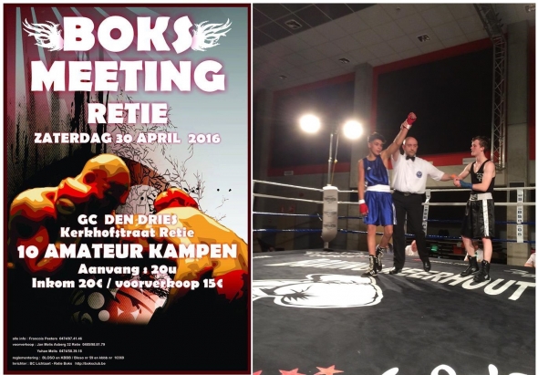 Jouad wint bokspartij in Retie door tko