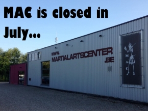 De hele maand juli is het MAC gesloten